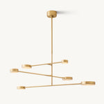 Alexander Modular Alabaster Mobile Chandelier 48"