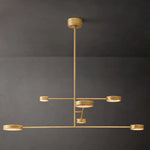 Alexander Modular Alabaster Mobile Chandelier 48"