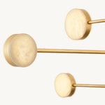 Alexander Modular Alabaster Mobile Chandelier 48"