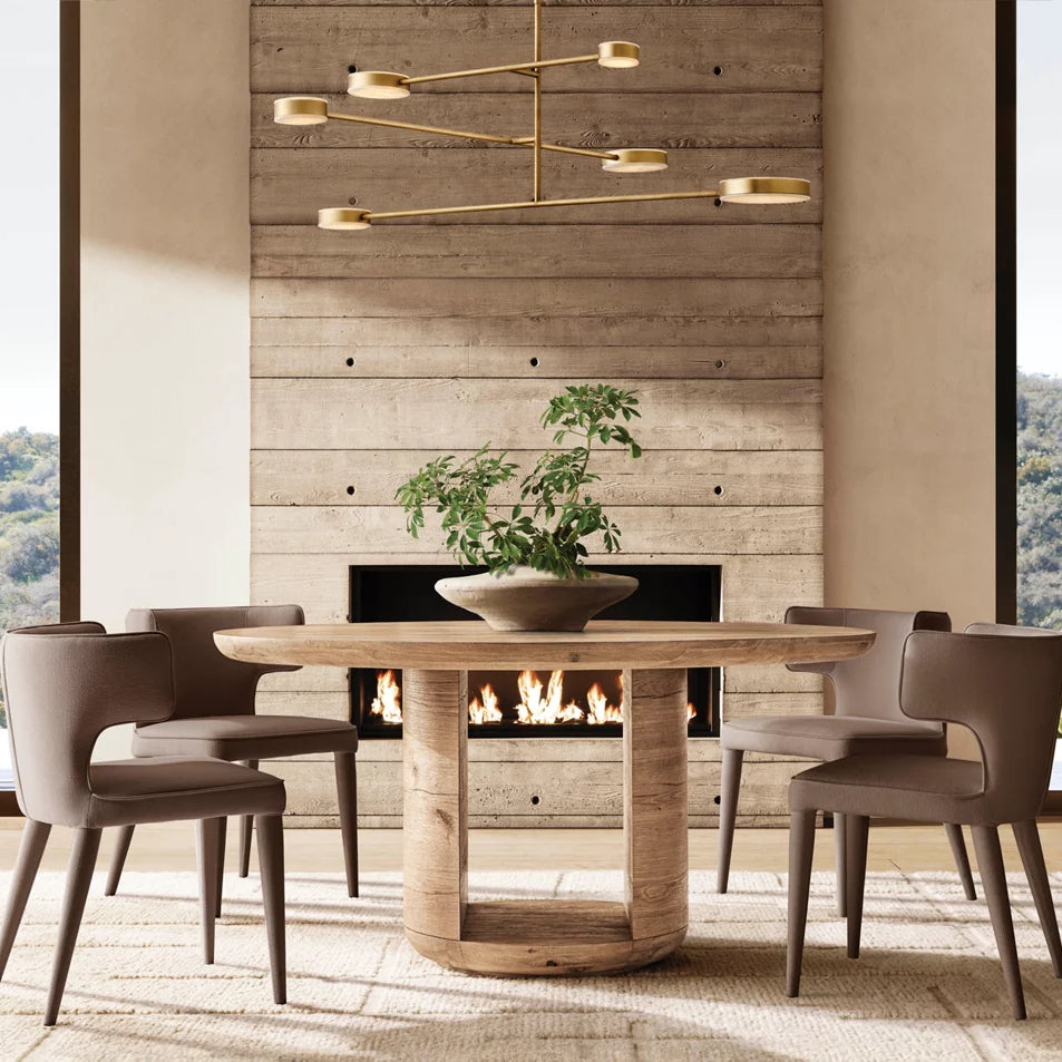 Alexander Modular Alabaster Mobile Chandelier 48"