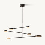 Alexander Modular Alabaster Mobile Chandelier 48"