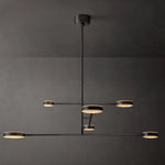 Alexander Modular Alabaster Mobile Chandelier 48"