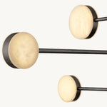 Alexander Modular Alabaster Mobile Chandelier 48"