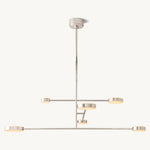 Alexander Modular Alabaster Mobile Chandelier 48"