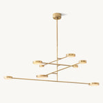 Alexander Modular Alabaster Mobile Chandelier 60"