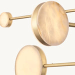 Alexander Modular Alabaster Mobile Chandelier 60"