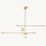 Alexander Modular Alabaster Mobile Chandelier 60"