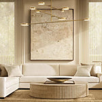 Alexander Modular Alabaster Mobile Chandelier 60"