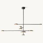 Alexander Modular Alabaster Mobile Chandelier 60"