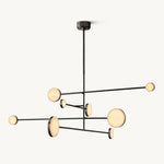 Alexander Modular Alabaster Mobile Chandelier 60"