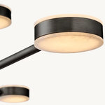 Alexander Modular Alabaster Mobile Chandelier 60"