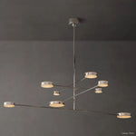 Alexander Modular Alabaster Mobile Chandelier 60"