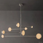 Alexander Modular Alabaster Mobile Chandelier 60"