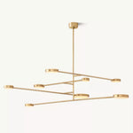 Alexander Modular Alabaster Mobile Chandelier 72"