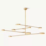 Alexander Modular Alabaster Mobile Chandelier 72"