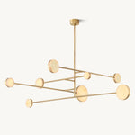 Alexander Modular Alabaster Mobile Chandelier 72"