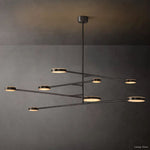 Alexander Modular Alabaster Mobile Chandelier 72"
