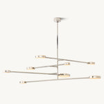 Alexander Modular Alabaster Mobile Chandelier 72"