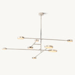 Alexander Modular Alabaster Mobile Chandelier 72"