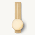 Alexander Modular Alabaster Wall Sonce 18"