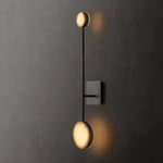 Alexander Modular Alabaster Wall Sonce 28"