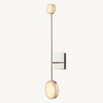 Alexander Modular Alabaster Wall Sonce 28"