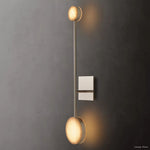 Alexander Modular Alabaster Wall Sonce 28"