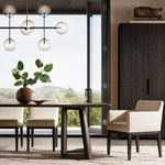 Callene Offset Globe Linear Chandelier 72"