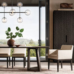 Callene Offset Globe Linear Chandelier 58"