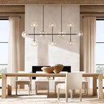 Callene Offset Globe Linear Chandelier 58"