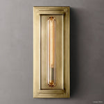 Savile Recessed Crystal Rectangular Wall Sconce