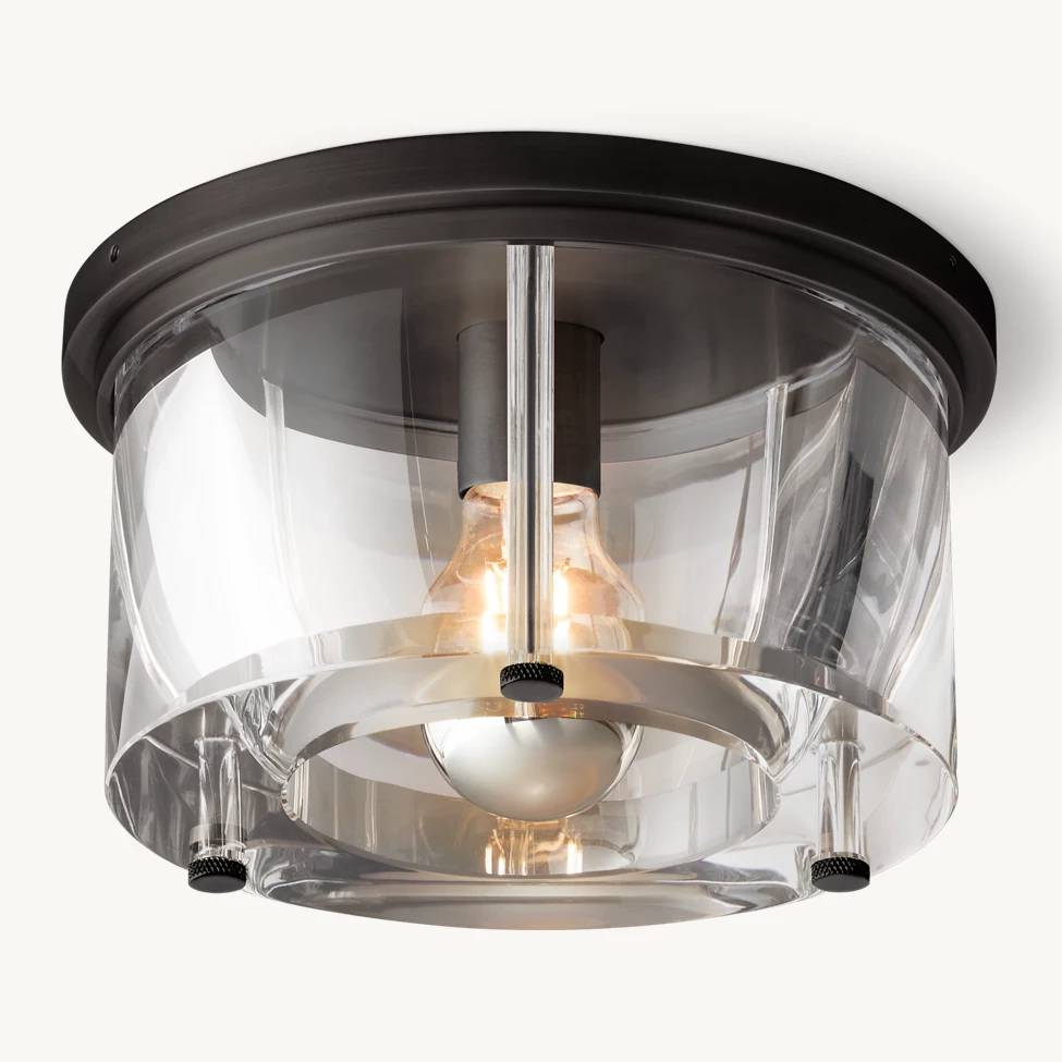 Savile Round Flush Mount