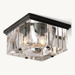 Savile Recessed Crystal Square Flush Mount