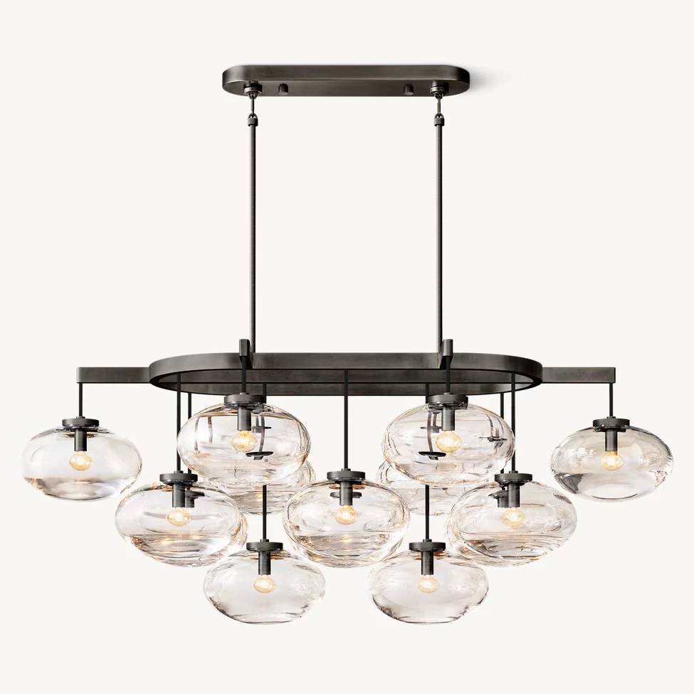 Cabrette Linear Chandelier 54"