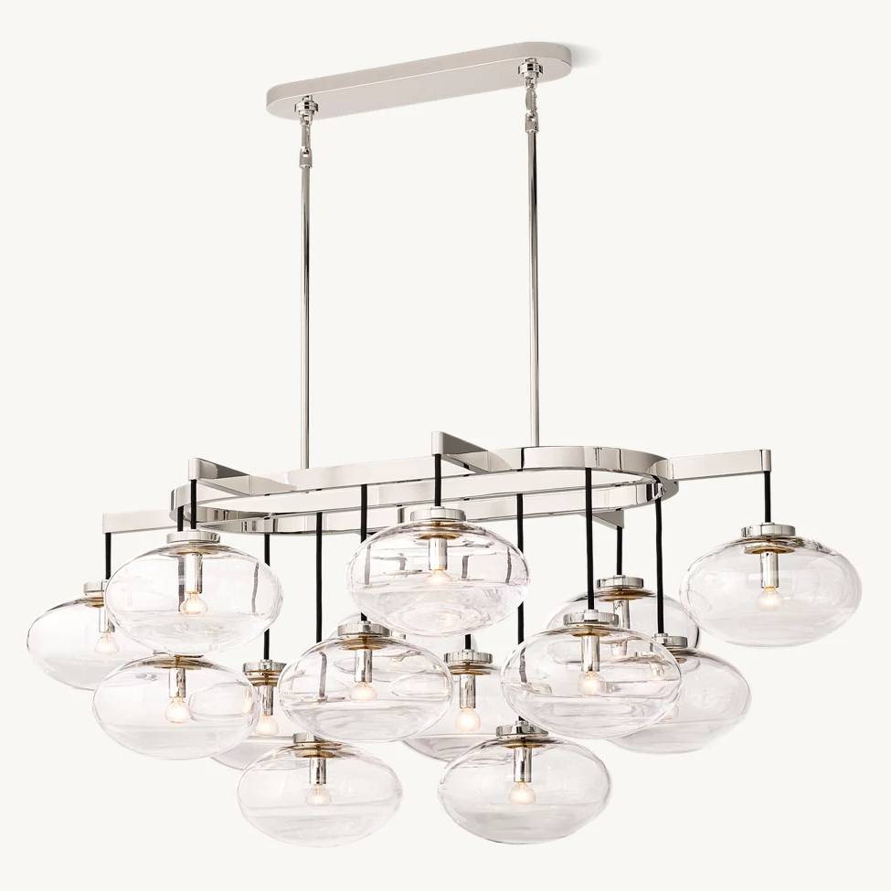 Cabrette Linear Chandelier 54"
