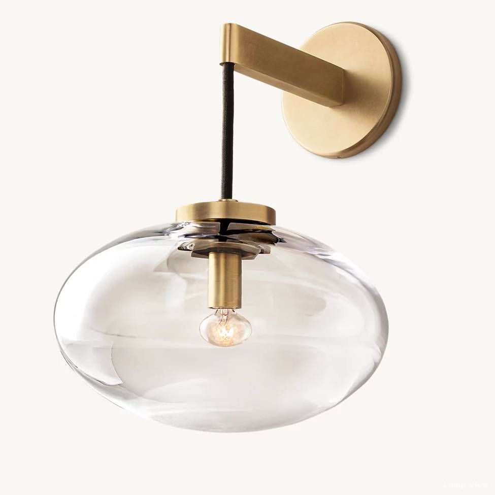 Cabrette Pristine Glass Wall Sconce