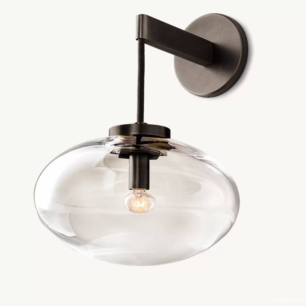 Cabrette Pristine Glass Wall Sconce