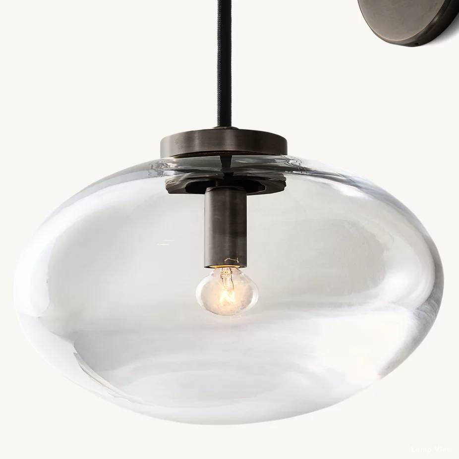 Cabrette Pristine Glass Wall Sconce