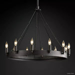 Camino Vintage Structural Round Chandelier 26"