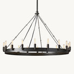 Camino Vintage Structural Round Chandelier 38"