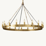 Camino Vintage Structural Round Chandelier 38"