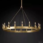 Camino Vintage Structural Round Chandelier 38"