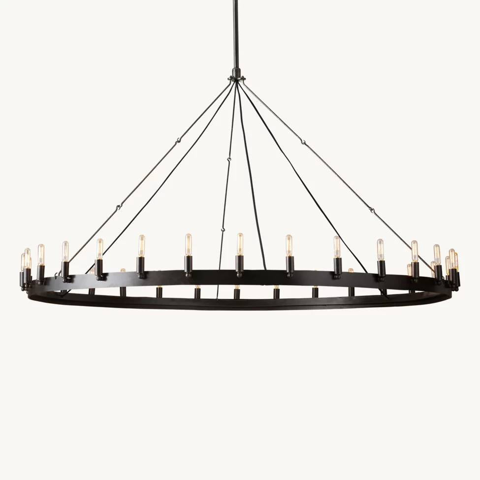 Camino Round Chandelier 63"