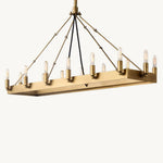 Camino Rectangle Chandelier 41"