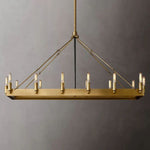 Camino Rectangle Chandelier 41"