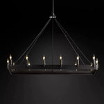 Camino Rectangle Chandelier 41"