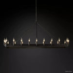 Camino Vintage Structural Rectangle Chandelier 52"