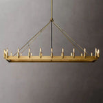 Camino Rectangle Chandelier 52"