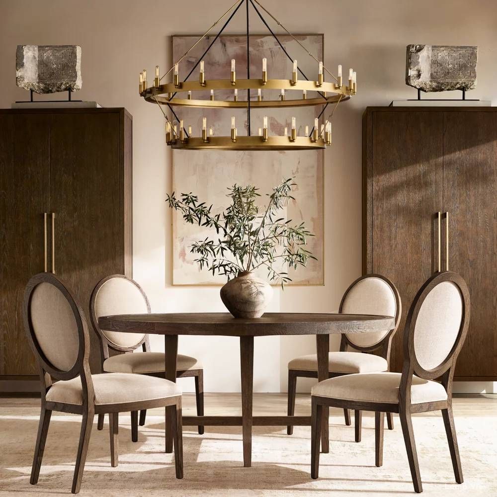 Camino Vintage Structural Two-Tier Chandelier 63"