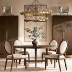 Camino Vintage Structural Two-Tier Chandelier 63"